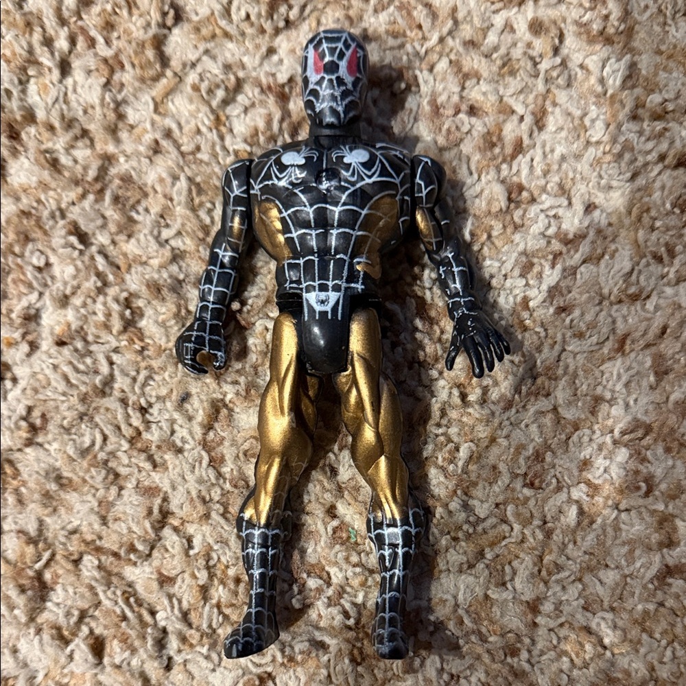 knock-off "Black Costume" Spider-Man action figure